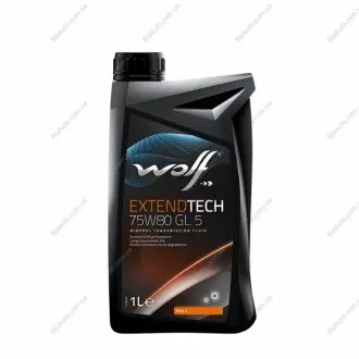 Олія ступінчастої коробки передач " EXTENDTECH 75W80 GL 5 Wolf 8303807