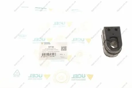 Втулка стабилизатора (переднего) Renault Megane III 08- (d=20mm) Ucel 10740