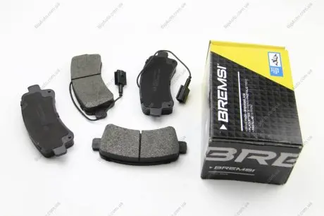 Гальмівні колодки зад. Jumper/Ducato/Boxer 06- (Bremo) Bremsi BP3681