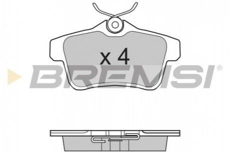 Комплект тормозных колодок Bremsi BP3387