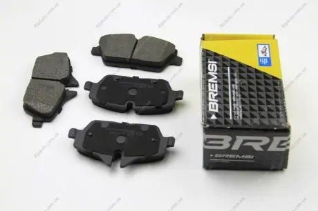 Гальмівні колодки перед. BMW 1(E81/E87)/MINI 06- (TRW) Bremsi BP3195