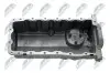 МАСЛЯНИЙ ПІДДОН | VW GOLF IV 1.6, 1.9TDI 97-05, POLO 1.6, 1.9TDI 96-09, AUDI A3 1.6, 1.9TDI -03, SKODA FABIA 1.9TDI -08, OCTAVIA 1.6, 1.9TDI -10, SEAT LEON 1.6, 1.9TDI -06 /BEZ OTWORU NA CZUJNIK POZIOMU OLEJU/ Nty BMO-VW-005 (фото 4)