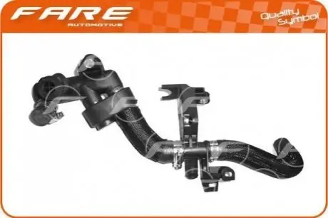 Патрубок системи охолодження FARE Fare sa 9883