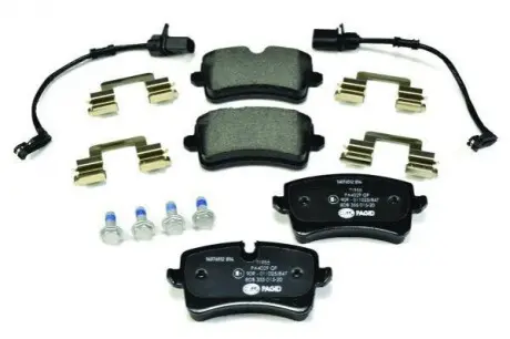 Колодки тормозные комплект Hella pagid 8DB355015201