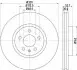 Диск тормозной HELLA PAGID 8DD355117191