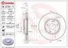 Гальмівний диск 09.D724.11 BREMBO 09D72411 (фото 1)