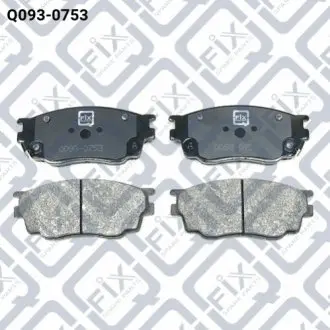 Тормозные колодки Q-FIX Q0930753