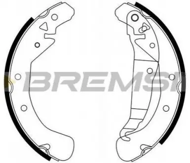 Гальмівні колодки зад. Combo 01-05/Astra F/G 91-05 (бараб.) (230x42) Bremsi GF0358