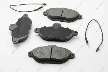 Тормозные колодки перед. Jumpy/Scudo/Expert 96- (Bendix) Bremsi BP2678