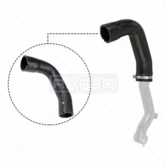 Патрубок інтеркулера Doblo/Combo 1.6D/2.0D Multijet 10- Пр. (к турбине) Rapro R11530