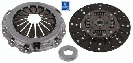 Комплект зчеплення Nissan Pathfinder 2.5 dCi 05- (d=250mm) (+вижимний) 3000 951 653 SACHS 3000951653