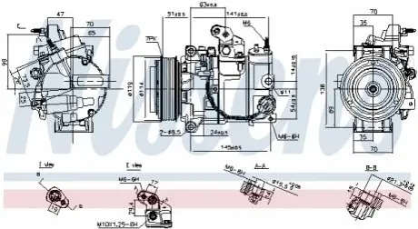Автозапчастина NISSENS 890816