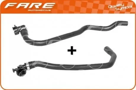 Шланг радiатора к-т Fare sa 11045