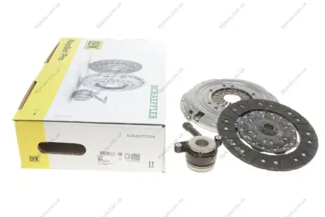 Комплект зчеплення Jeep Compass/Patriot 2.0 CRDi 06- (d=240mm (+вижимний) 624 3976 33 LuK 624397633