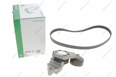 Комплект ременя генератора Skoda Roomster/Fabia 1.4TDi 03-10/VW Fox/Lupo/Polo 1.2/1.4TDI 99-09 529 0378 10 INA 529037810 (фото 1)