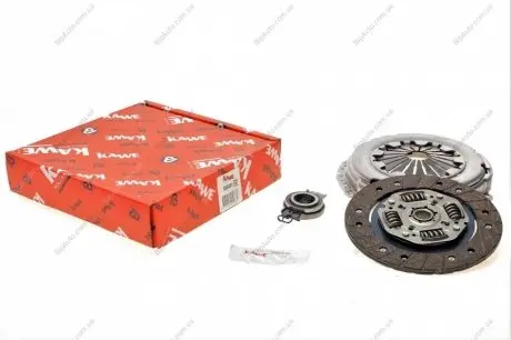 Комплект зчеплення VW Caddy II 95-04 (d=200mm) (+вижимний) Kawe 958491 (фото 1)