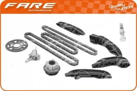 Ланцюг ГРМ к-т BMW 3 (E93/F30)/X3 (F25)/X5 (F15) 06-18 FARE Fare sa 12745