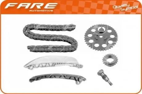 Ланцюг ГРМ к-т Ford Fiesta V 1.3 01-14 FARE Fare sa 12900