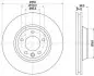 Тормозной диск перед Audi Q7 Пр Hella pagid 8DD355109-761 (фото 1)