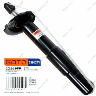 SATO Амортизатор BMW 5-series E60 04 - газ Sato tech 22169FR (фото 1)
