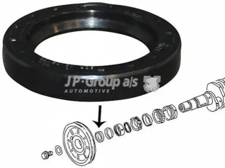 Сальники вала JPGroup JP GROUP 8119500500