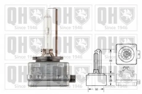 Автолампа D1S 85V 35W PK32d-2 QH QUINTON HAZELL QBL402G