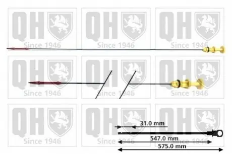 Щуп масляний QH QUINTON HAZELL QOD102
