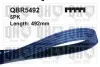 Ремінь клиновий QH QBR5492