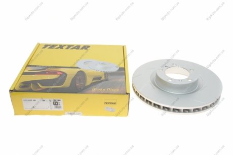 Диск гальмівний (передній) Porsche Panamera 09-16 (R) (360x36) PRO+ TEXTAR 92214005 (фото 1)