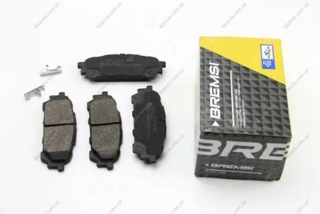 Тормозные колодки зад. Subaru Impreza 00- (akebono) Bremsi BP3270