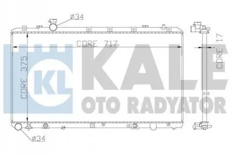 Теплообмінник KALE OTO RADYAT?R Kale Oto radyator 342120