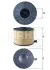 Фільтр MAHLE / KNECHT LX4411 LX4411
