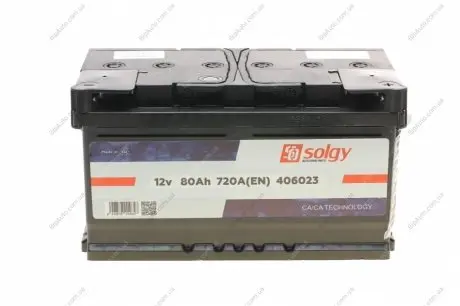 Стартерна батарея (акумулятор) SOLGY 406023