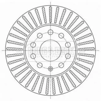 Тормозные диски BORG&BECK BORG & BECK BBD5393