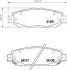 Nisshinbo NP1027 Гальмівні колодки LEXUS GS,IS,SC 97- NP1027