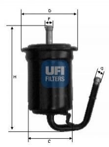 Фільтр паливний UFI 3171400