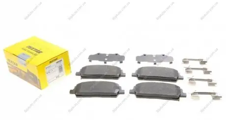 Колодки тормозные TEXTAR 2615701