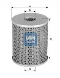 Фільтр масляний mb, 2,0-2,4, 79-90 UFI 2664800