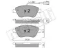 Комплект тормозных колодок, дисковый тормоз Metelli 22-0321-3 (фото 11)