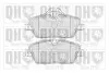 Тормозные колодки дисковые заменяет BP1480 QH QUINTON HAZELL BP1676 (фото 1)