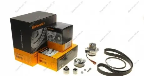 Комплект пасу ГРМ з насосом Audi A3/A4/A5/A6/Q3/VW CONTINENTAL Contitech CT1168WP8PRO