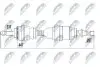 NTY Полуось NTY NPW-RE-018 NPW-RE-018