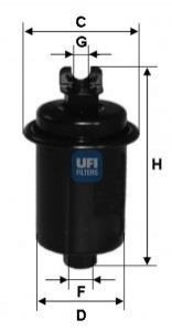 Фильтр топливный UFI 3163100