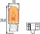 Лампа накаливания WY5W 12V 5W (блистер 2шт) HELLA 8GP003594543 (фото 1)