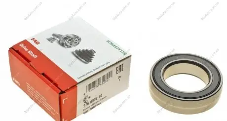 Підшипник привідного валу, кульковий FAG 776 0002 10
