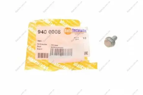 Болт (M8x1.25x16mm) AUTOTECHTEILE 940 0008 (фото 1)