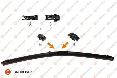 Щетка стеклоочистителя L700 Eurorepar 1635455180