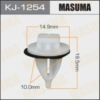 Кліпса кріпильна (уп..50шт).) MASUMA KJ1254