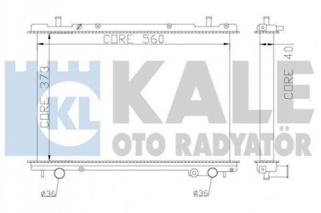 Теплообмінник KALE OTO RADYAT?R Kale Oto radyator 368400 (фото 1)