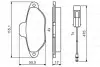 FIAT Тормозные колодки передние Punto 93- BOSCH 0986495475 (фото 1)